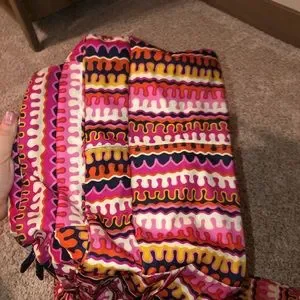 Vera Bradley | Bags | Vera Bradley Orange Hot Pink White  display picture 2